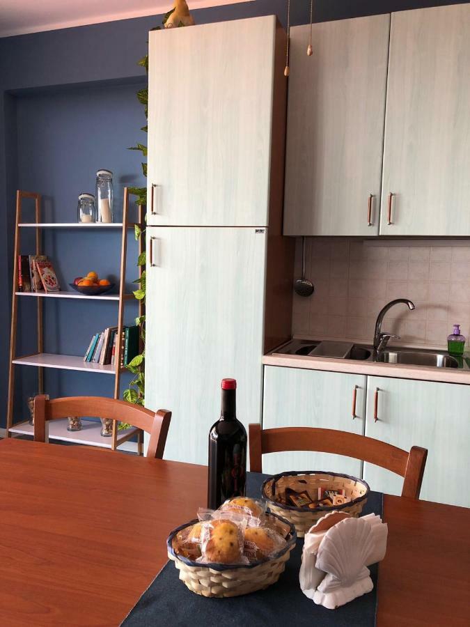 Light Blue House Apartment Letojanni Bagian luar foto